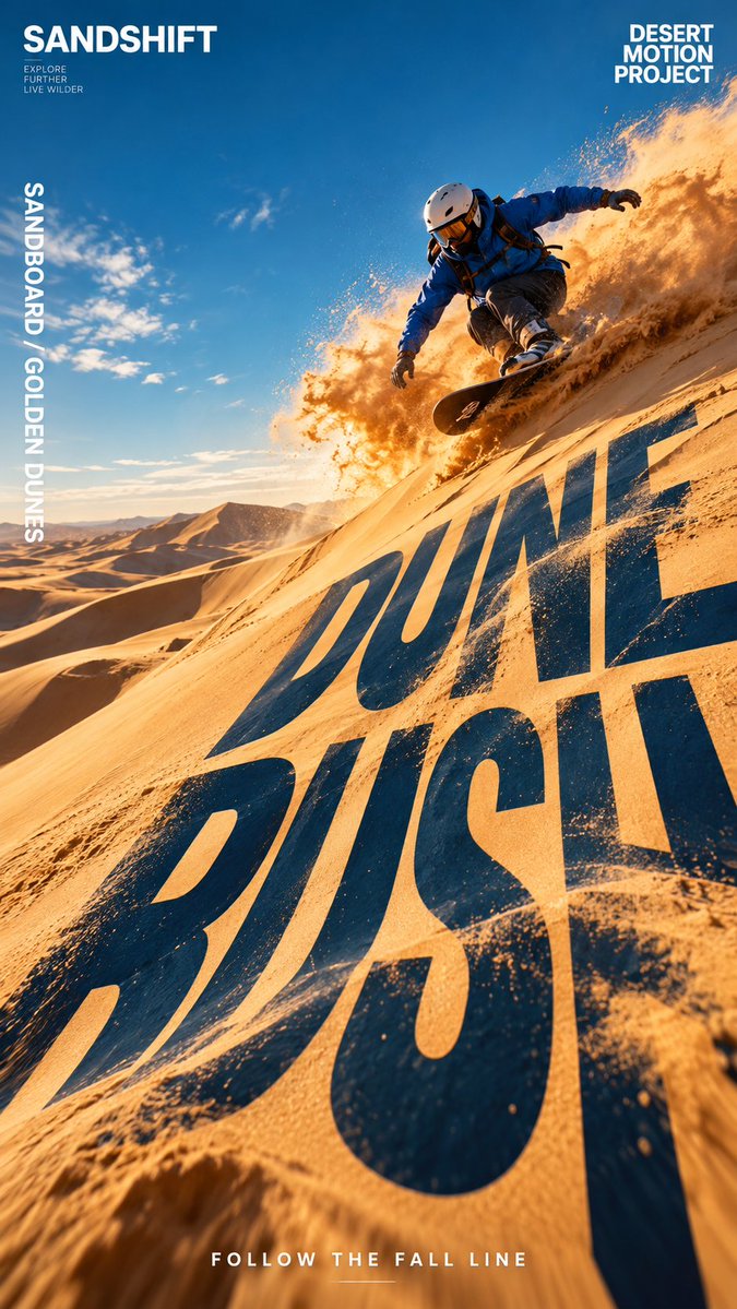 Create an Immersive Sports Campaign Poster with Dynamic Typography