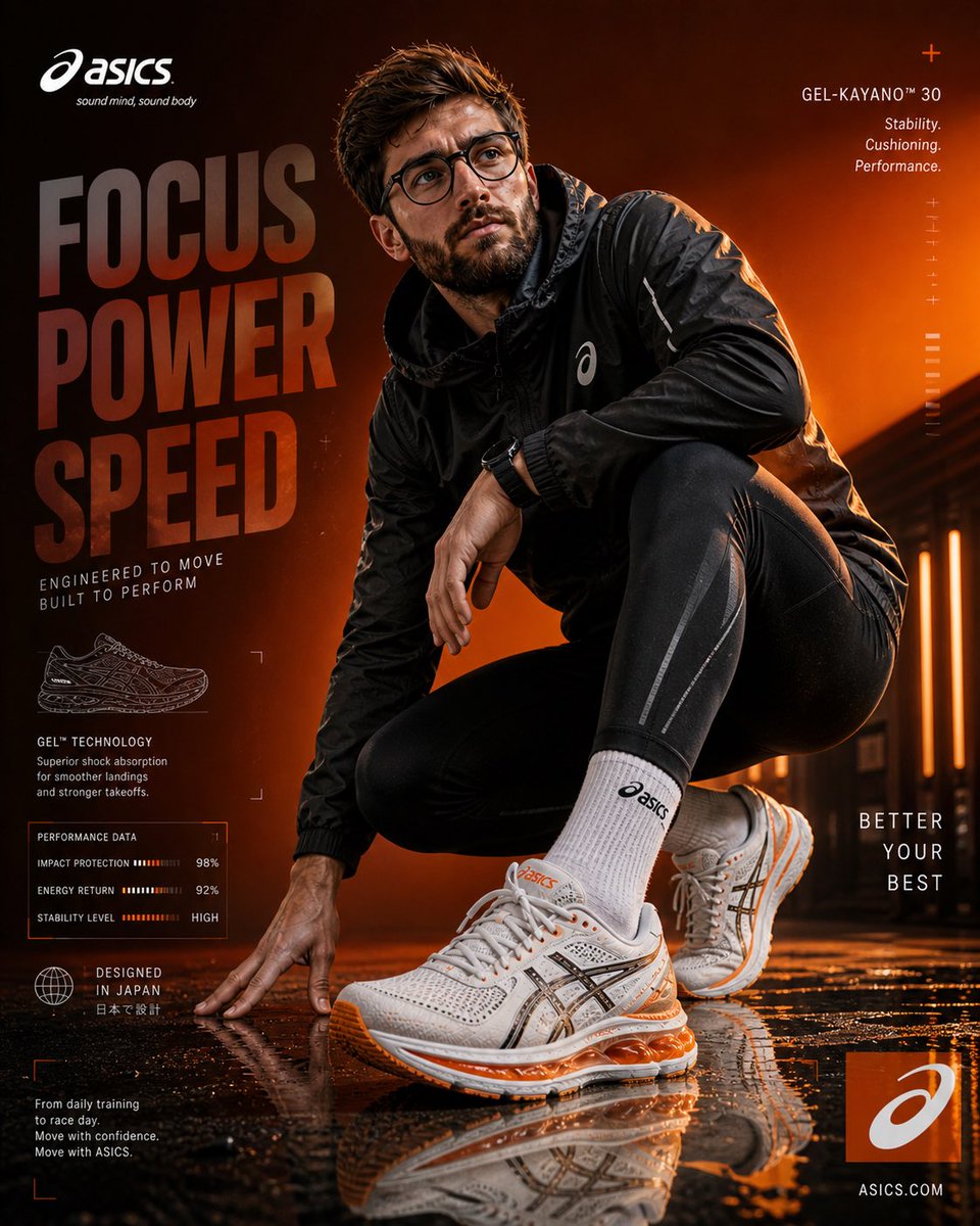 Precision in Motion: ASICS 8K Performance Sprint