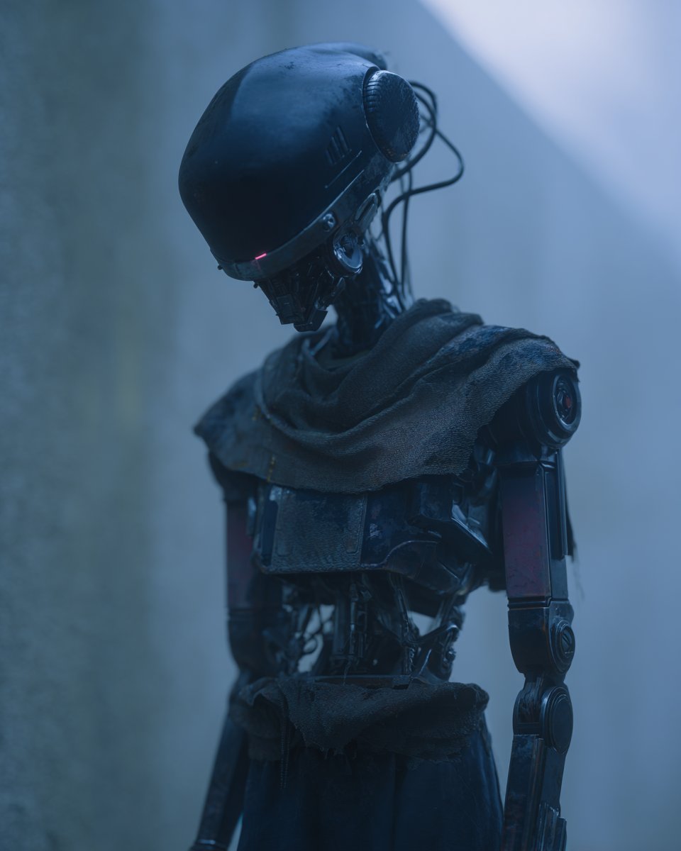 The Silent Sentinel: Battle Droid in the Shadows