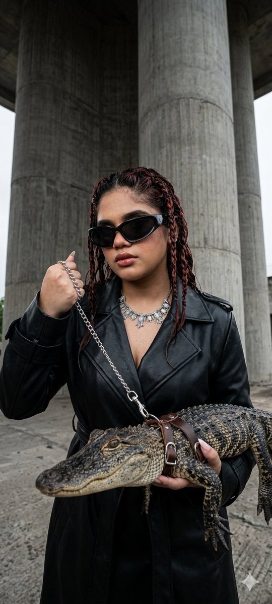 Concrete Command: The Femme Fatale and Her Alligator