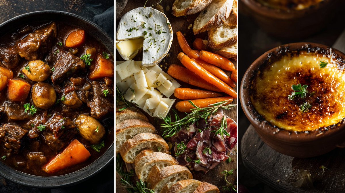 Gourmet Delights: A Culinary Collage