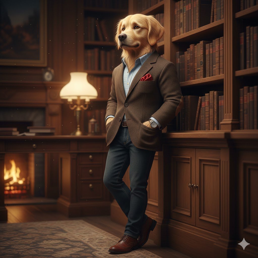 Streetwear Snow Leopard in Ultra-Realistic 3D Fashion Shoot