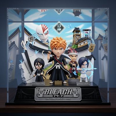 Bleach Collectible Diorama: Ichigo and Friends in Soul Society