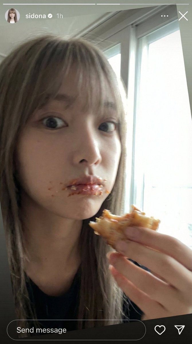 Caught Mid-Bite: The Real Me