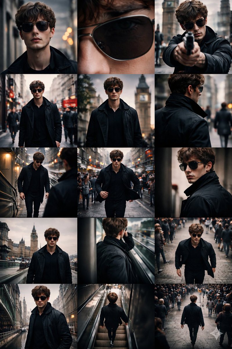Urban Spy: A Cinematic Character Journey