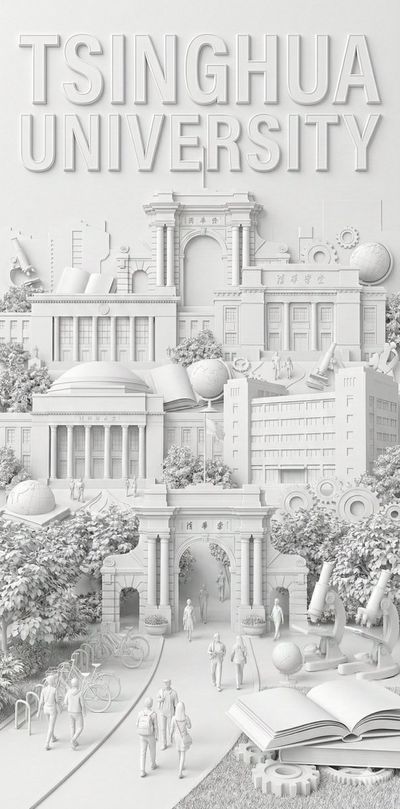Embossed Elegance: A 3D Campus Tribute