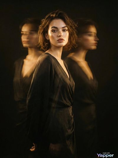 Ghostly Elegance in Golden Light