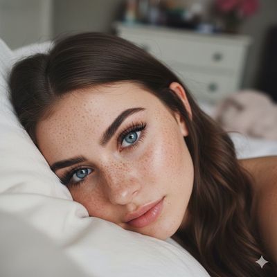 Whispers of Youth: A Close-Up Portrait