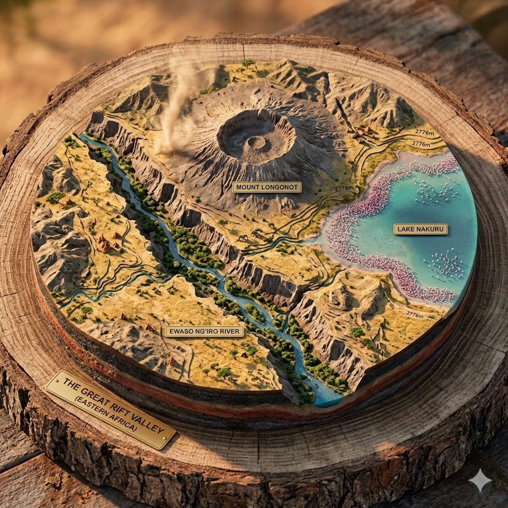 Miniature Earth: The Great Rift Valley in Your Hands