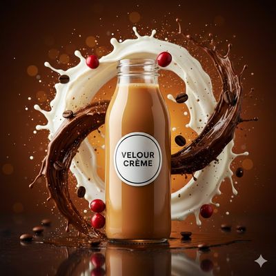 Velour Crème in a Freeze-Frame Coffee Collision