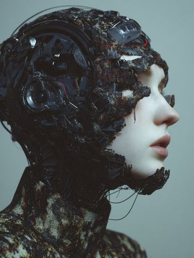 The Mechanical Soul: A Cybernetic Portrait