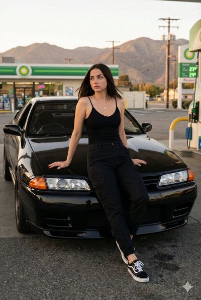 Urban Elegance: Skyline vs. Starlet