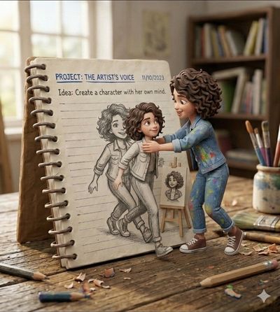 Surreal Notebook of an Imagined Muse