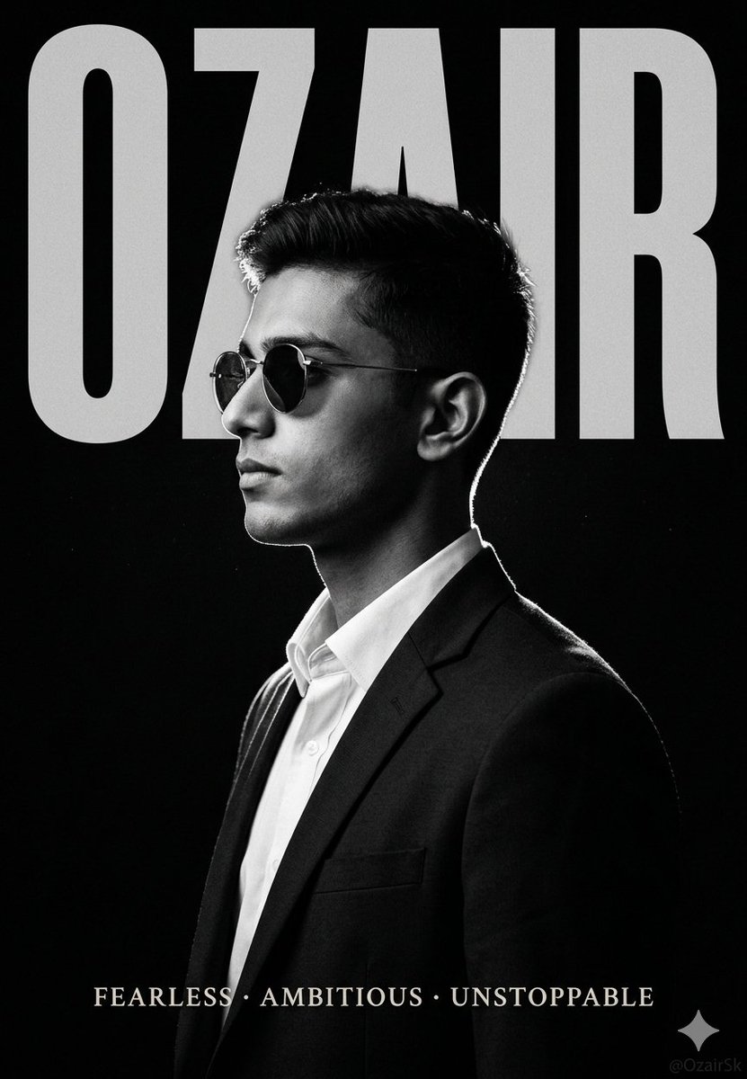 Cinematic Black and White Portrait of Determined South Asian Man
