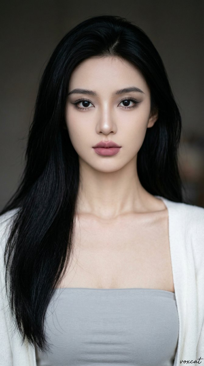 Precision in Facial Structure: Crafting a Modern High-Fashion AI Portrait