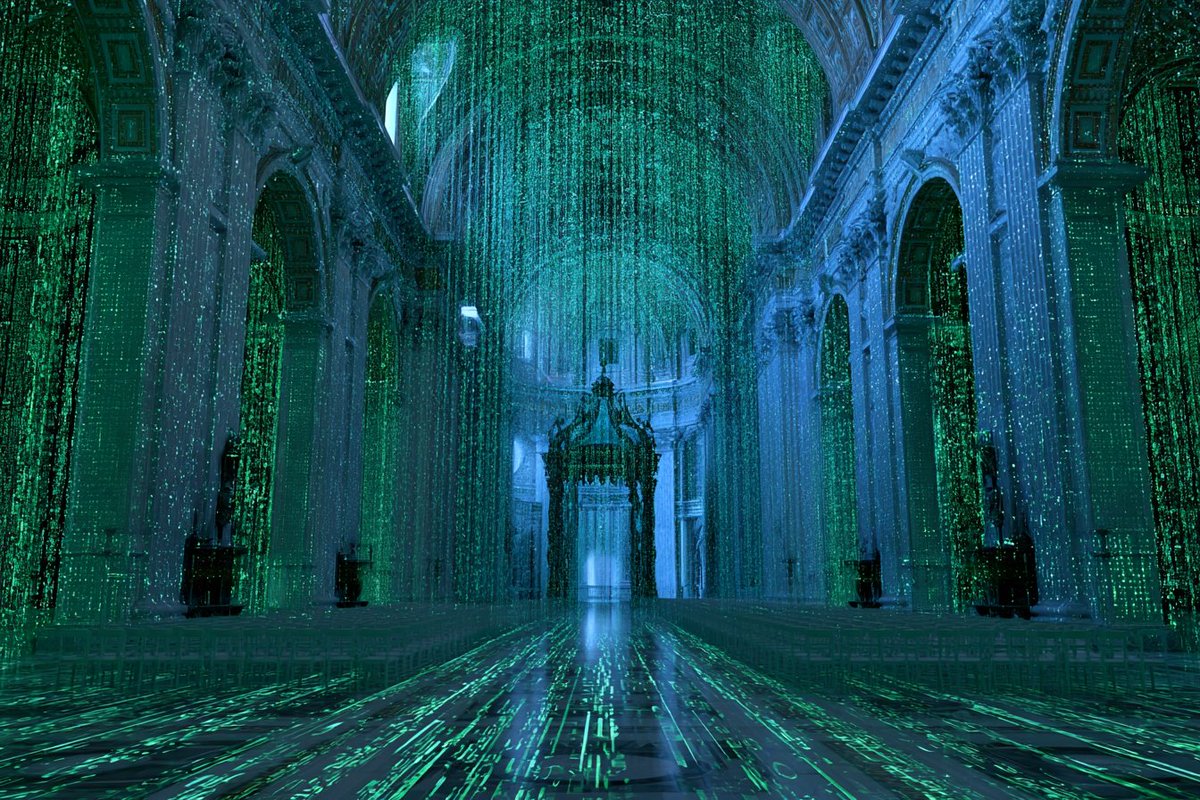 Neon Cyber Matrix Fusion