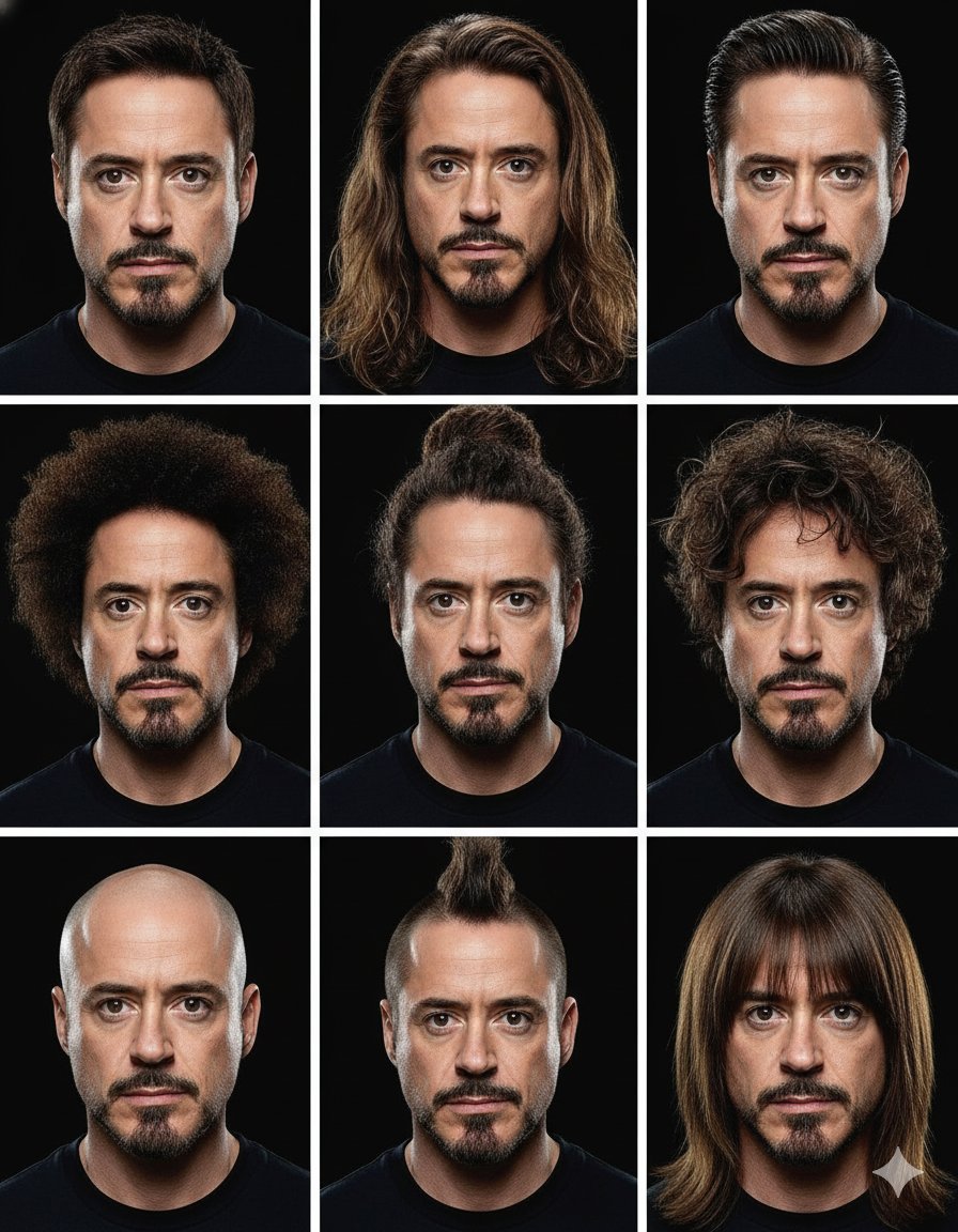 Nine Shades of Style: One Man, Infinite Possibilities