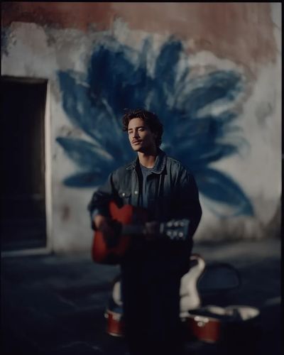 Urban Serenade: A Moment in Time