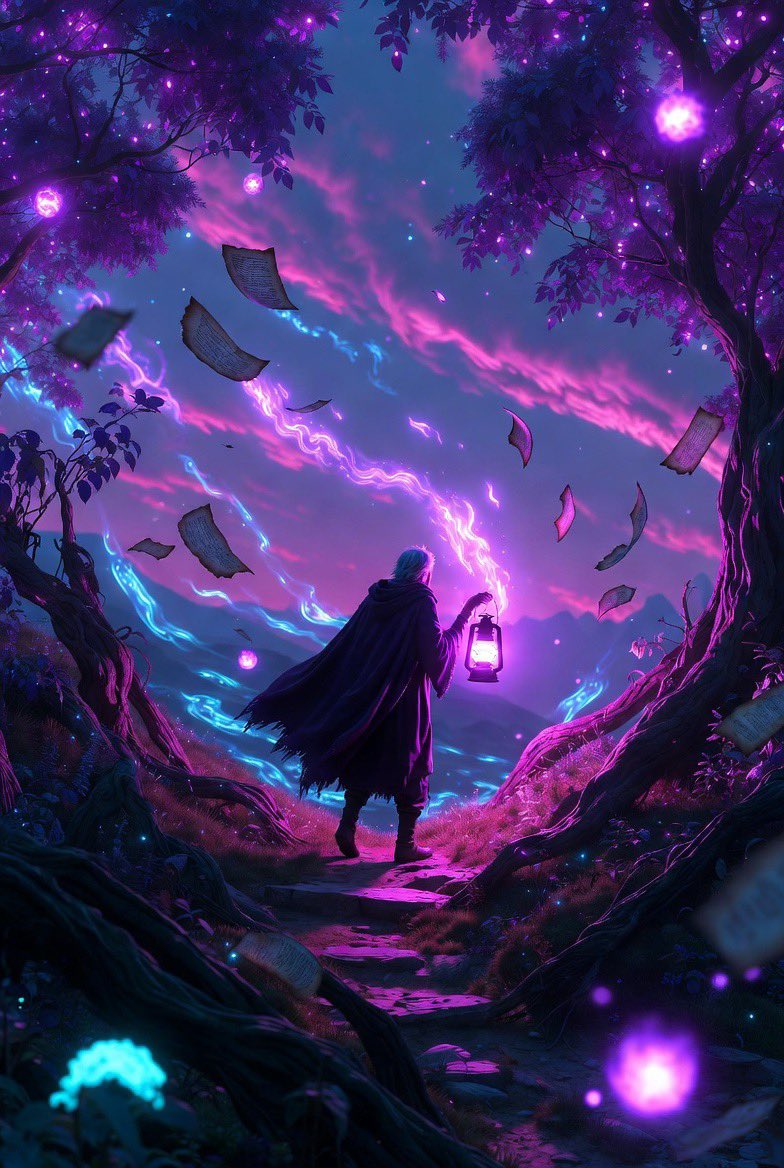 A Dreamscape of Living Stories and Twilight Magic