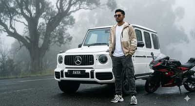 Elegance in the Fog: A Bold Fashion Statement