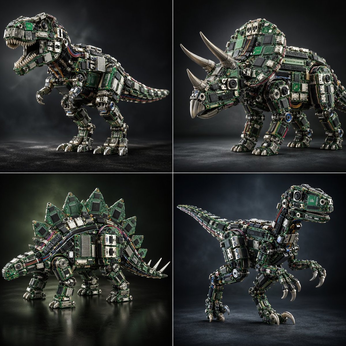 Dinosaurs Reimagined: The Raspberry Pi Creations