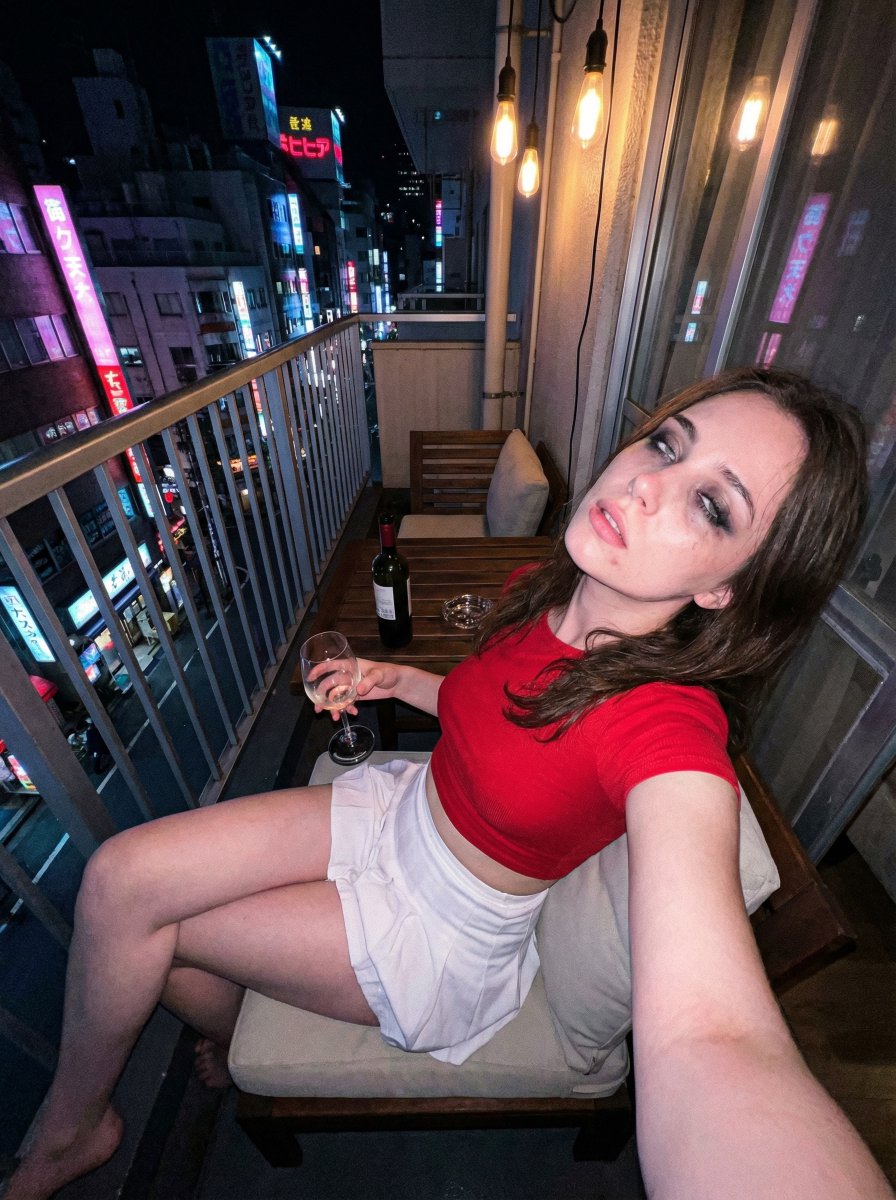 Tokyo Nights: Glamour in a Tipsy Glow