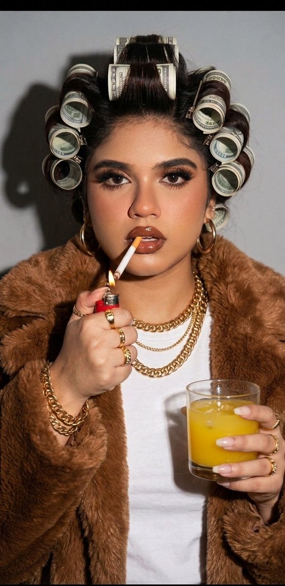 Reckless Luxury: Dollar Rollers and Gold Chains