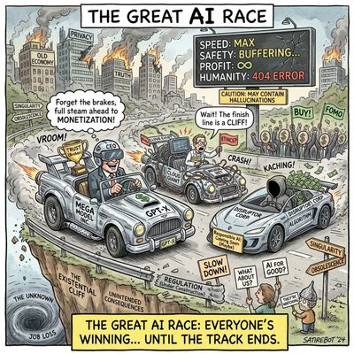A Chaotic Race Toward Destruction