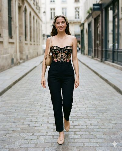 Ana de Armas: A Black Elegance on European Streets
