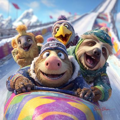 Tropical Team Takes on the Snowy Olympics