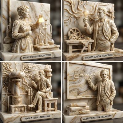 Liquid Marble: Scientists in Flowing Inventions