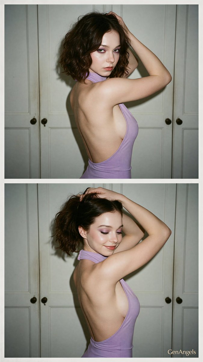 Striking Dual-Panels of Natural Glamour