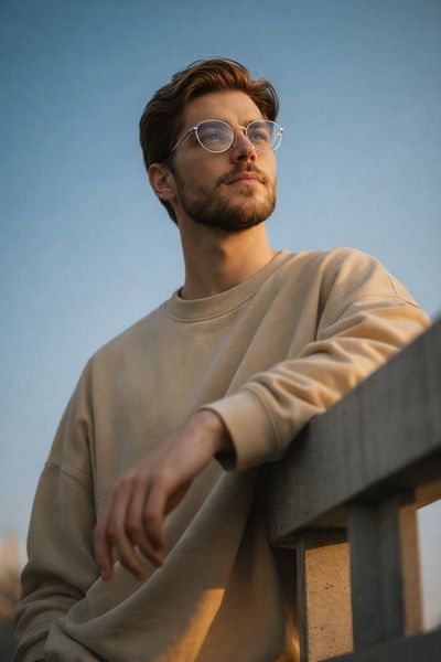 Chill Confidence in the Golden Hour
