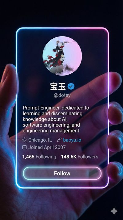 Futuristic Vibes: Your Profile in a Cyber Glow