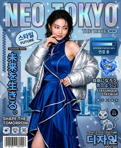 Neon Fusion: The Future of Global Fashion