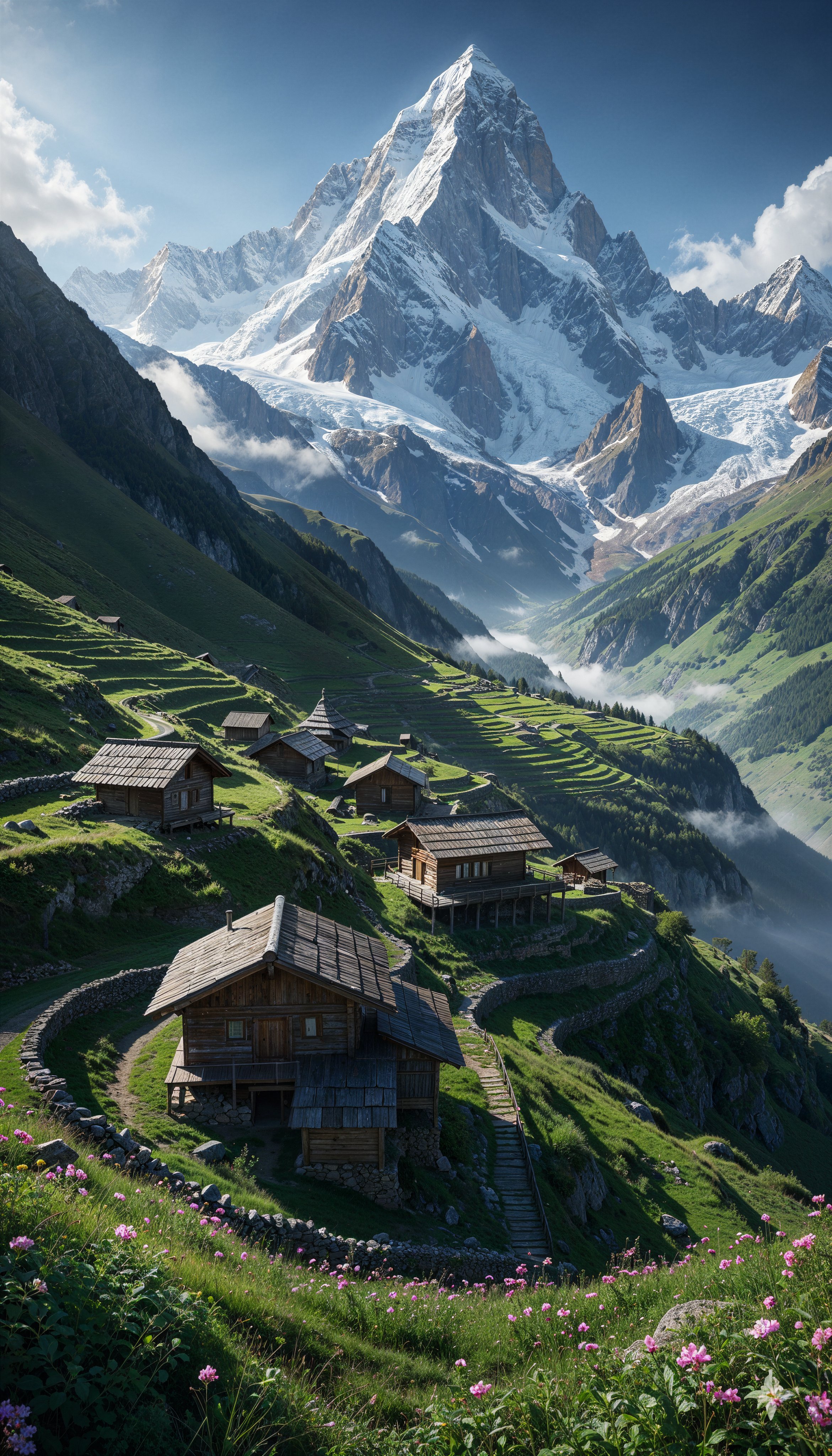 High Alpine Sanctuary Village