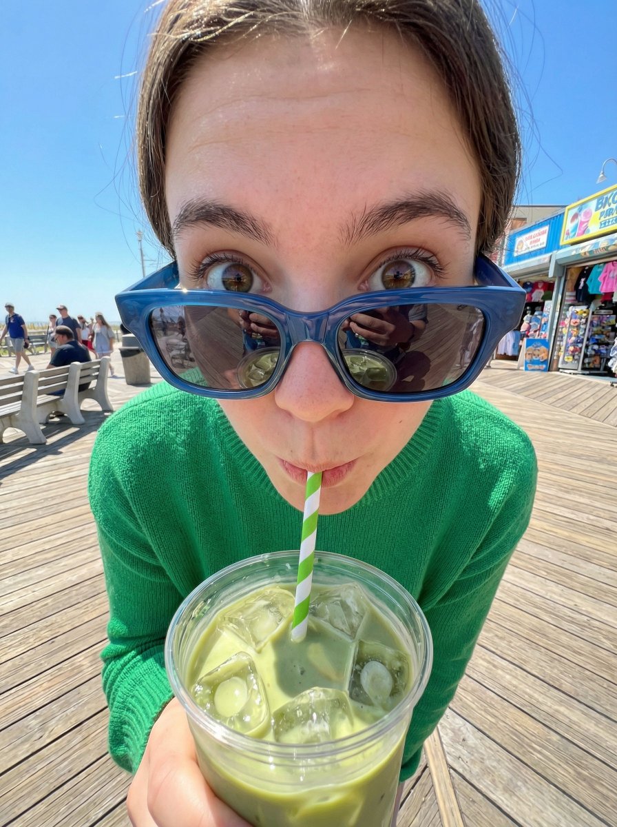 Bright Vibes with a Matcha Twist