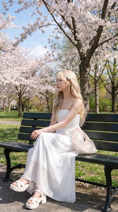 A Quiet Afternoon in Cherry Blossom Bliss