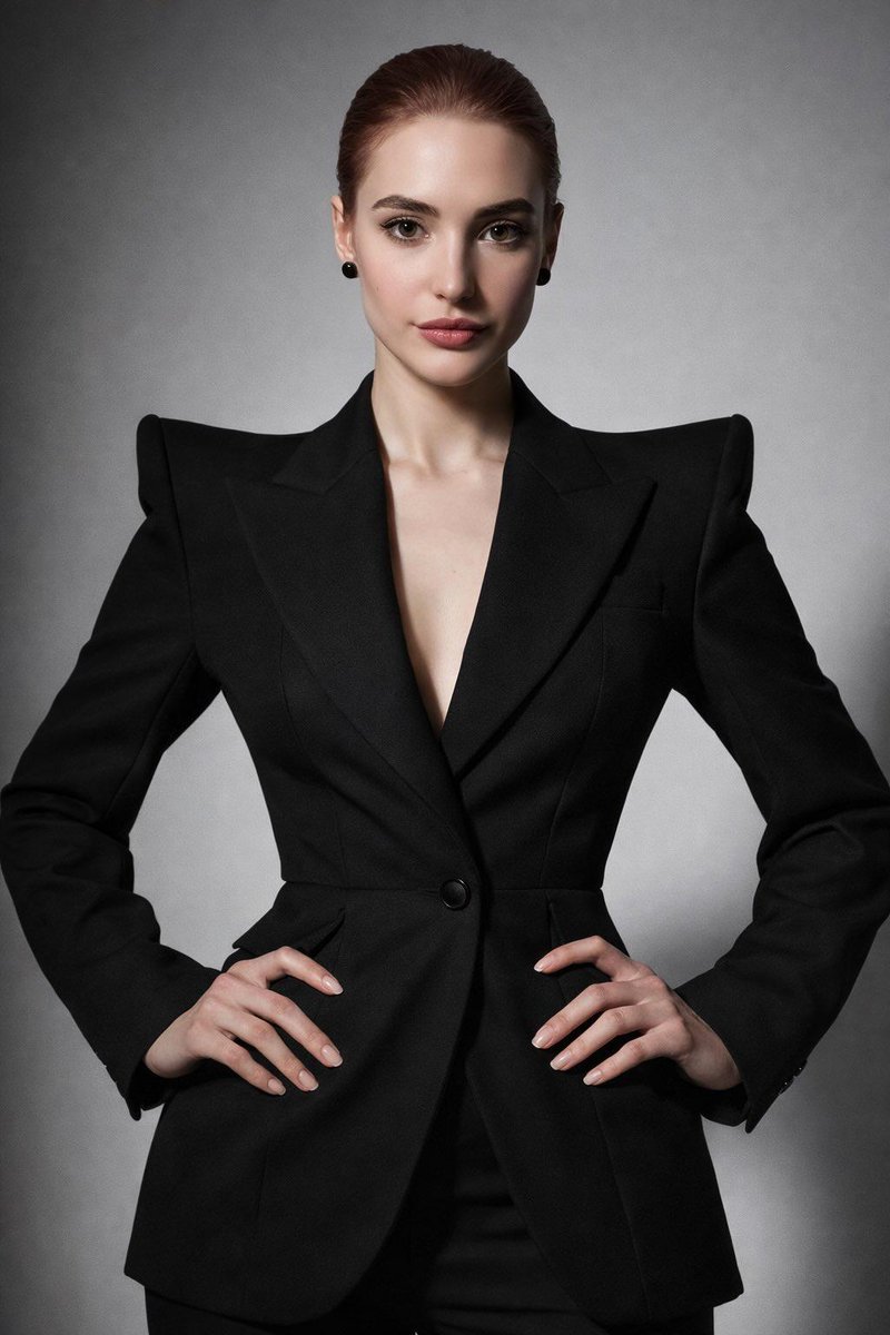 Power in Elegance: A Fashion Portrait