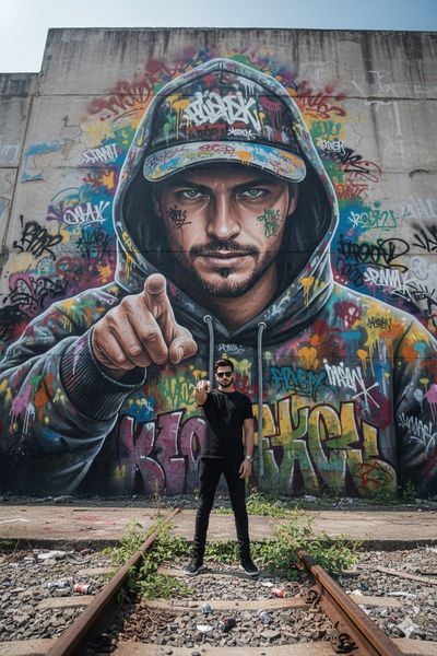 Urban Identity Unleashed: A 3D Graffiti Odyssey