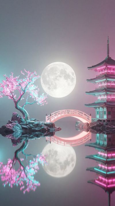 Moonlit Serenity: A Dreamlike Escape