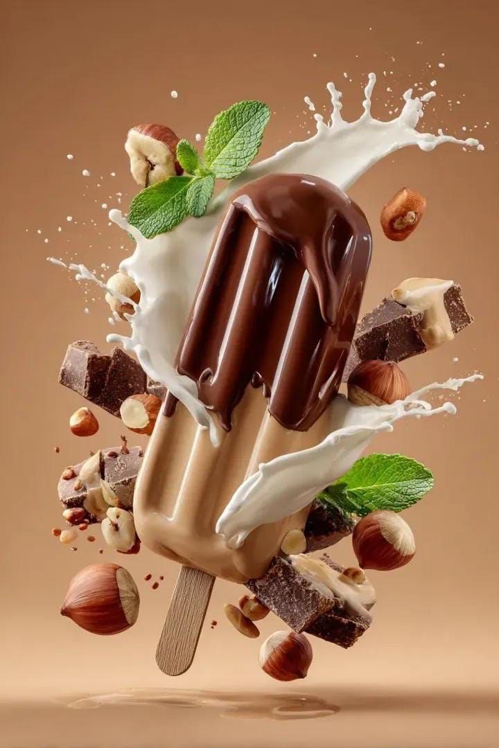 Irresistible Ice Cream Bars & Popsicles in Stunning Detail
