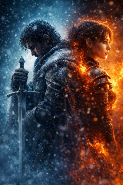 Frozen Fury: A Clash of Fire and Ice