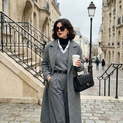 Chic Elegance on European Streets