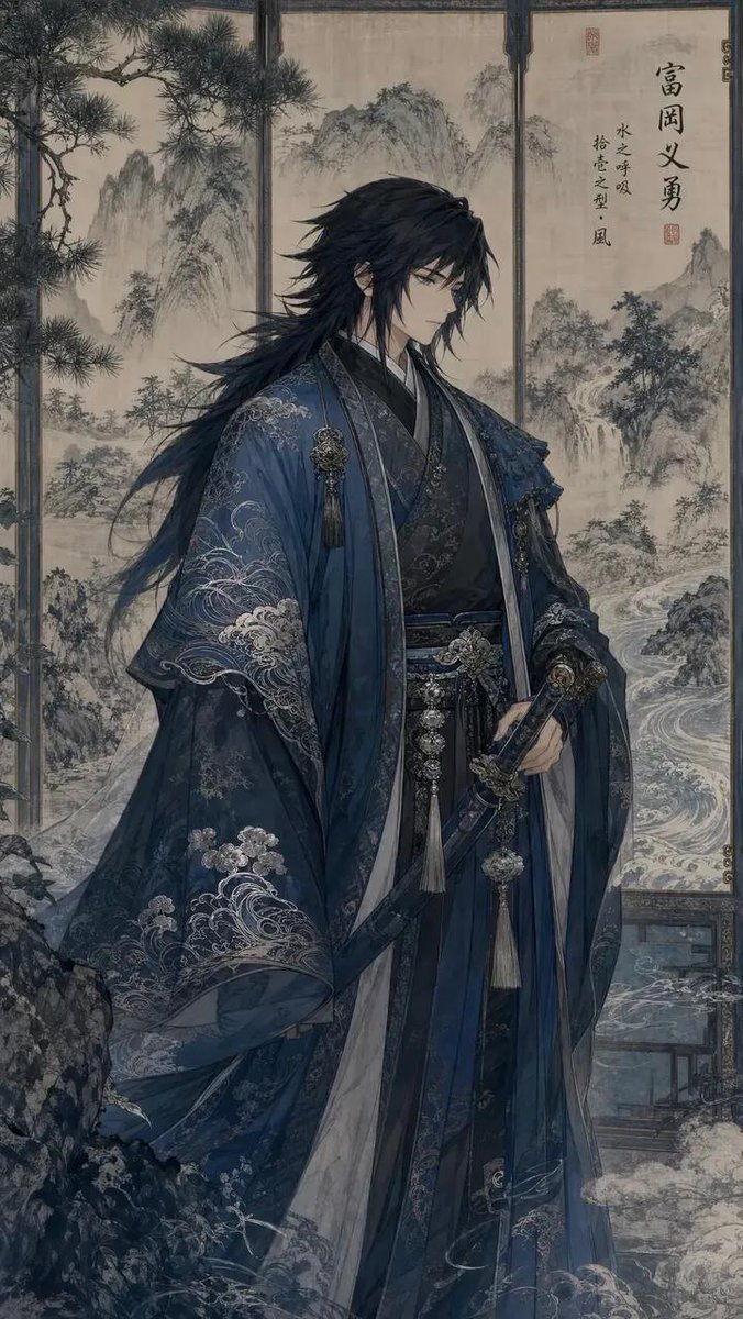 Imperial Flame Guardian in Regal Anime Style