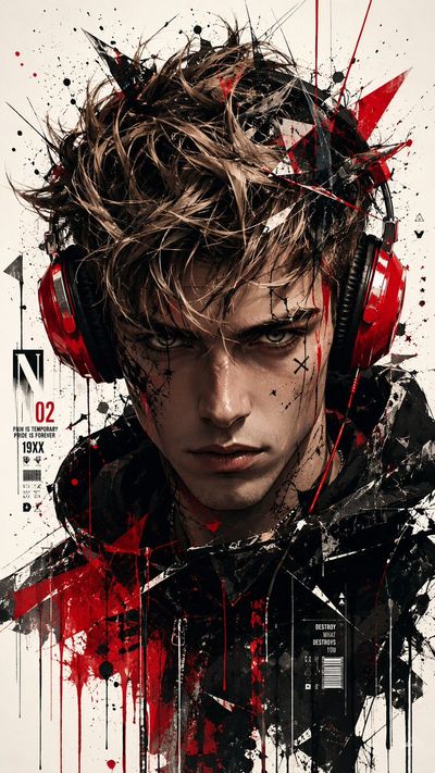 Urban Pulse: The Red-Headphone Revolution