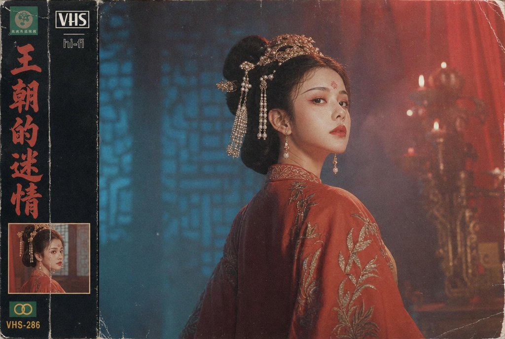 Timeless Elegance: A Vintage Court Lady
