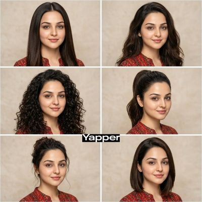 A Glimpse of Me: Six Hairstyles in One Shot