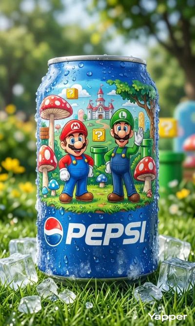 Mario & Luigi’s Summer Refreshment in Ultra-Realistic Detail