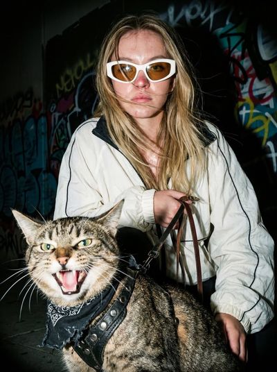 Urban Grit: A Fashionable Standoff